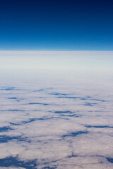 horizon view with sky and clouds
