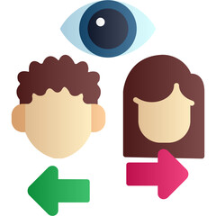 Eye Contact Icon