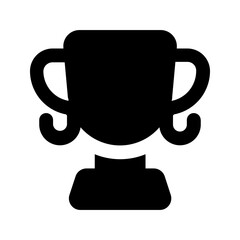 trophy glyph icon