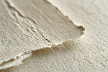 Textured Paper Edge Close-Up