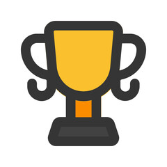 trophy line color icon