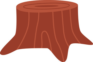 Tree Stump Cartoon