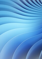 Abstract vertical blue background with stripes - 3D illustration