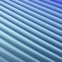 Fototapeta premium Abstract blue background with straight lines - 3D illustration
