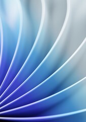 Abstract vertical blue background with stripes - 3D illustration