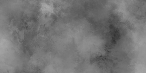 Abstract background with dark gray watercolor texture .white smoke vape dark gray rain cloud and mist or smog fog exploding canvas background .hand painted vector illustration with watercolor design.