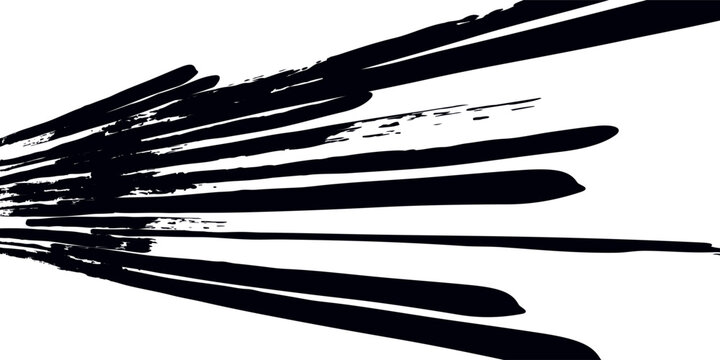 Comic book speed lines isolated on white background stripe effect style for manga speed frame, superhero action, explosion background.
