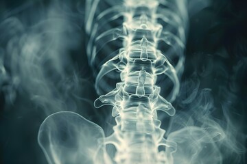 X-ray Imaging for Accurate Diagnosis and Treatment of Spinal Cord Injuries and Back Issues in Medical Settings. Concept Spinal Cord Injuries, X-ray Imaging, Back Issues, Medical Diagnosis