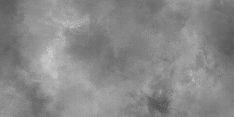 Abstract background with dark gray watercolor texture .white smoke vape dark gray rain cloud and mist or smog fog exploding canvas background .hand painted vector illustration with watercolor design. - obrazy, fototapety, plakaty