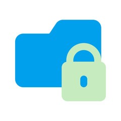 private access duo tone icon