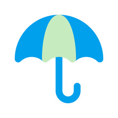 umbrella duo tone icon