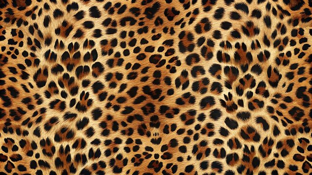 Leopard skin texture background pattern 