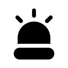 emergency glyph icon