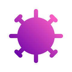 virus gradient icon