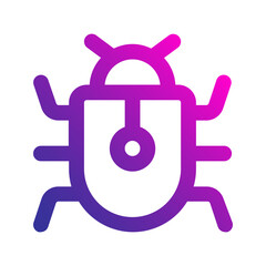 bug gradient icon