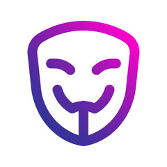 hacker gradient icon
