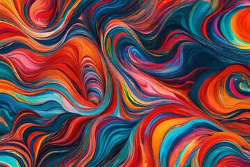 Fototapeta premium abstract pattern with waves