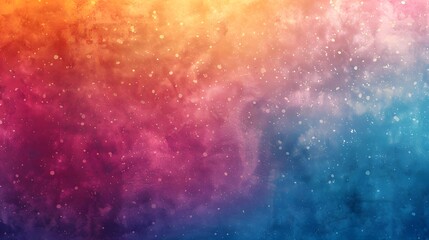 Bright gradient background with colorful grains. It represents a mix of energy, movement, fun and liveliness with the grain of old computer graphics or noisy TV. It has a retro or futuristic feel. - obrazy, fototapety, plakaty