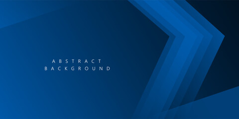Abstract background Blue arrow with technology concept for template, poster, wallpaper, flyer design. Vector illustration