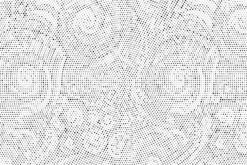 Halftone vector background. Monochrome halftone pattern. Abstract geometric dots background. Pop Art comic gradient black white texture. Design for presentation banner, poster, flyer, business card.	