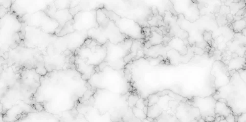 Foto op Plexiglas   Modern Natural White and black marble texture for wall and floor tile wallpaper luxurious background. white and black Stone ceramic art wall interiors backdrop design. Marble with high resolution. © MdLothfor