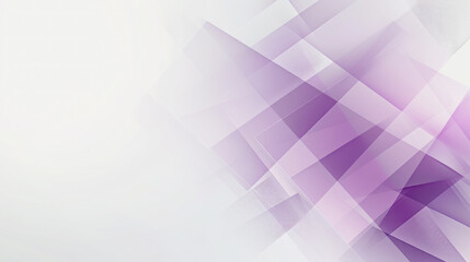 Abstract purple geometric silhouette on white background.