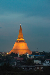 THAILAND NAKHON PATHOM CITY CHEDI