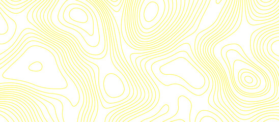 Topographic map background geographic line map pattern .panorama view yellow color wave curve lines .geographic mountain relief abstract grid .the concept map of a conditional geography map .