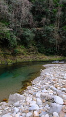 田舎を流れる清流