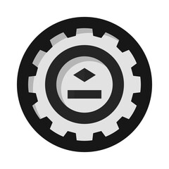 Coins Stack Flat Icon