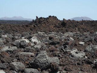 Lanzarote - vulkanische Landschaft