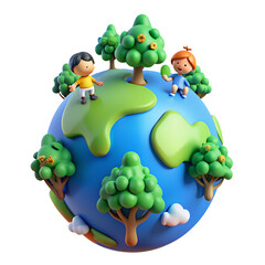 Capturing the joy of childhood and the importance of preserving our planet on this special Earth Day