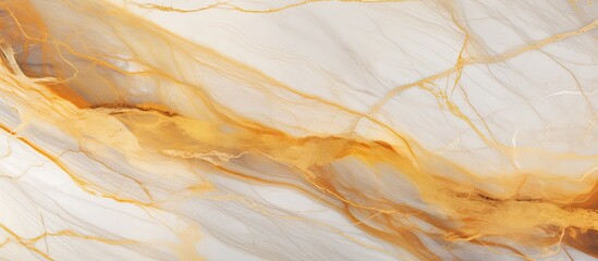 Elegant wallpaper pattern featuring gold and white marble design, perfect for luxurious interior backgrounds