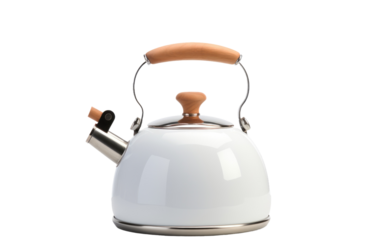 electric kettle isolated on white background