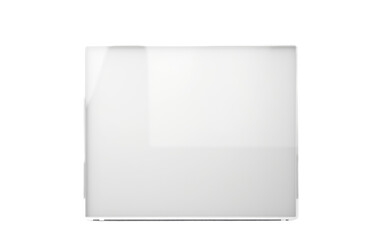 Rectangular Vanity Mirror Isolated on Transparent Background