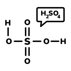 Download line style icon of lewis structure 