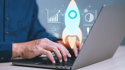 Digital Marketing planning keyboarding 