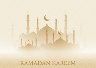 Ramadan kareem islamic greeting card background. Islamic vector. Islam.