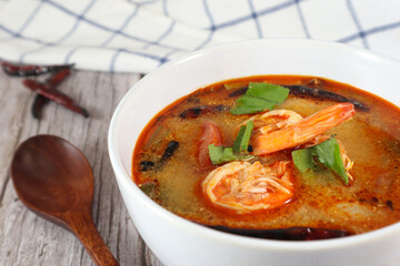 Creamy Shrimp Tom Yum, Tom Yum Goong, Thai Food