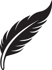 Sleek Feather Logo Minimalist Graphic Inspiration Minimalist Feather Icon Clean Logo Design Concept