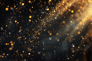 Background texture background is gold with black. AI generated