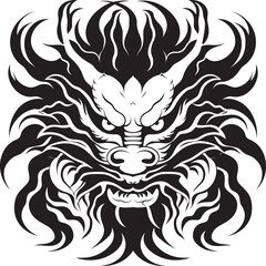 Cultural Heritage Chinese New Year Vector Icon Golden Serpent Lunar New Year Dragon Graphics