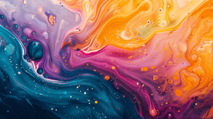 multi color liquid abstract background, colorful liquid wallpaper