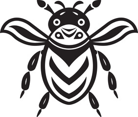 Coastal Commander Bold Outline Crab Logo Crustacean Chronicle Crab Vector Icon with Thick Outline