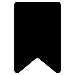 ribbon icon, simple vector design