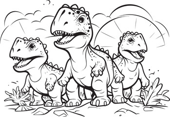 Velociraptor Visions Vector Logo featuring Dynamic Coloring Pages Lineart Dino Dynamics Vector Design for Dinosaur Coloring Pages Lineart