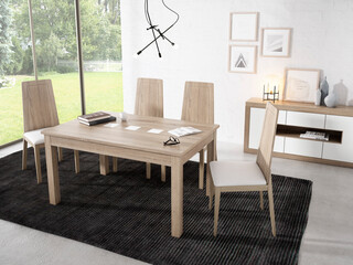 Modern living room interior design with minimalist trend furniture, vintage style, augmented reality, mockup,