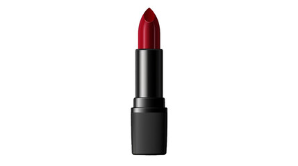Obraz premium A perfectly sculpted lipstick, its rich pigment gleaming under the light, promising a bold statement for any occasion.