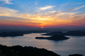 瀬戸内海の朝