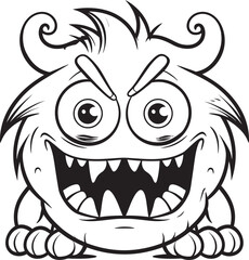 Playful Monster Parade Vector Graphics and Logo Assortment Tender Monster Tales Vector Logo and Design Showcase